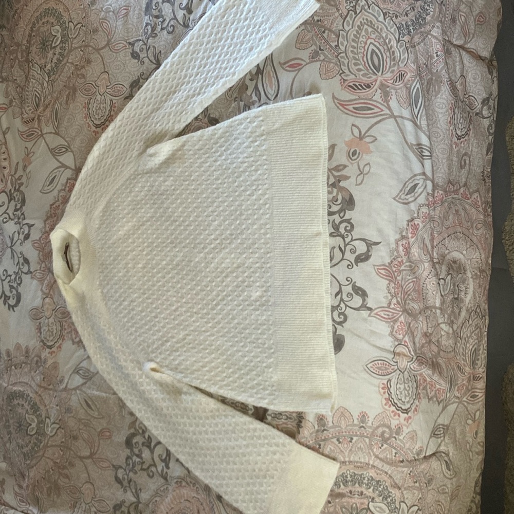 Loft sweater with bell sleeves